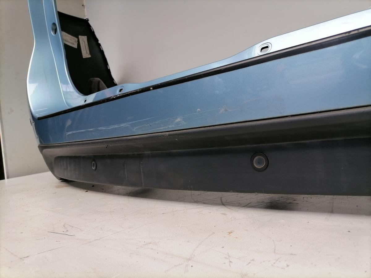 Renault Grand Scenic 3 original Sto&szlig;stange Stossf&auml;nger hinten 7-Sitzer Terpa Hellblaumetallic Bj.2011